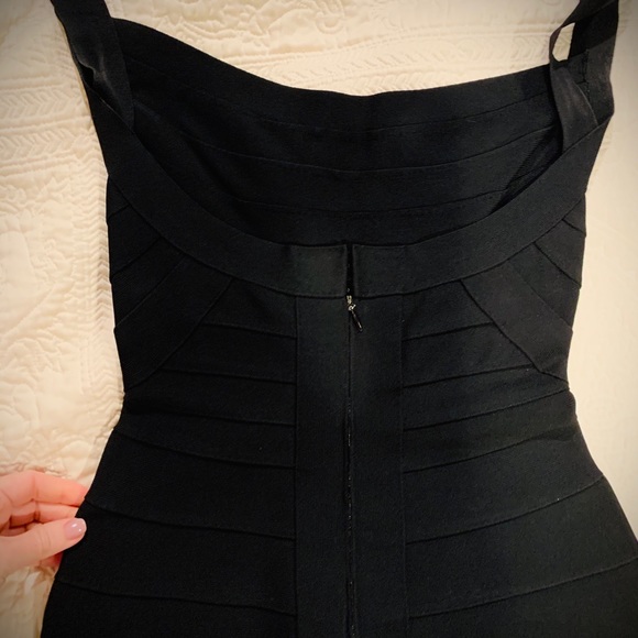 Herve Leger Couture Vintage 90s Bandage Dress - Picture 4 of 8